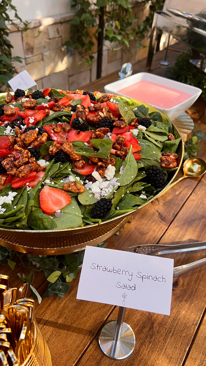Premium scratch-made catering spread for a corporate event in Utah County